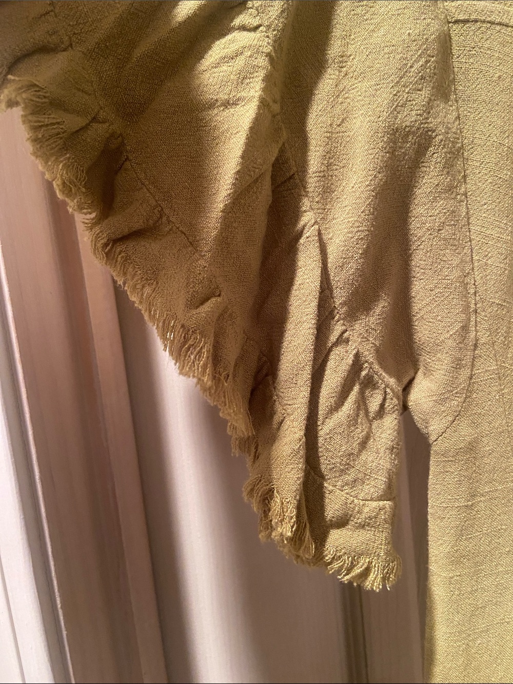 Umgee- Women’s Olive casual dress with pockets. - Picture 6 of 8